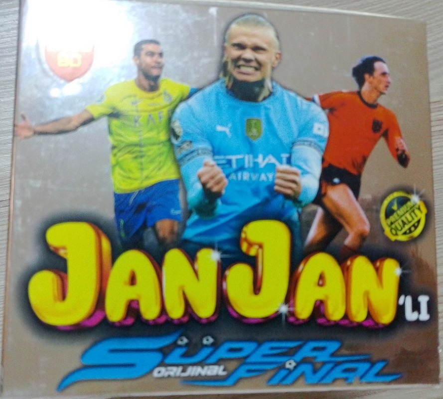 Oyun kartı / Janjanlı Büyük Boy Kart (6 kart + 2 janjanlı kart